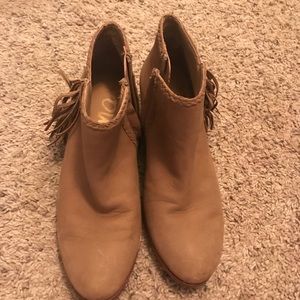 Sam Edelman tan size 6 booties!